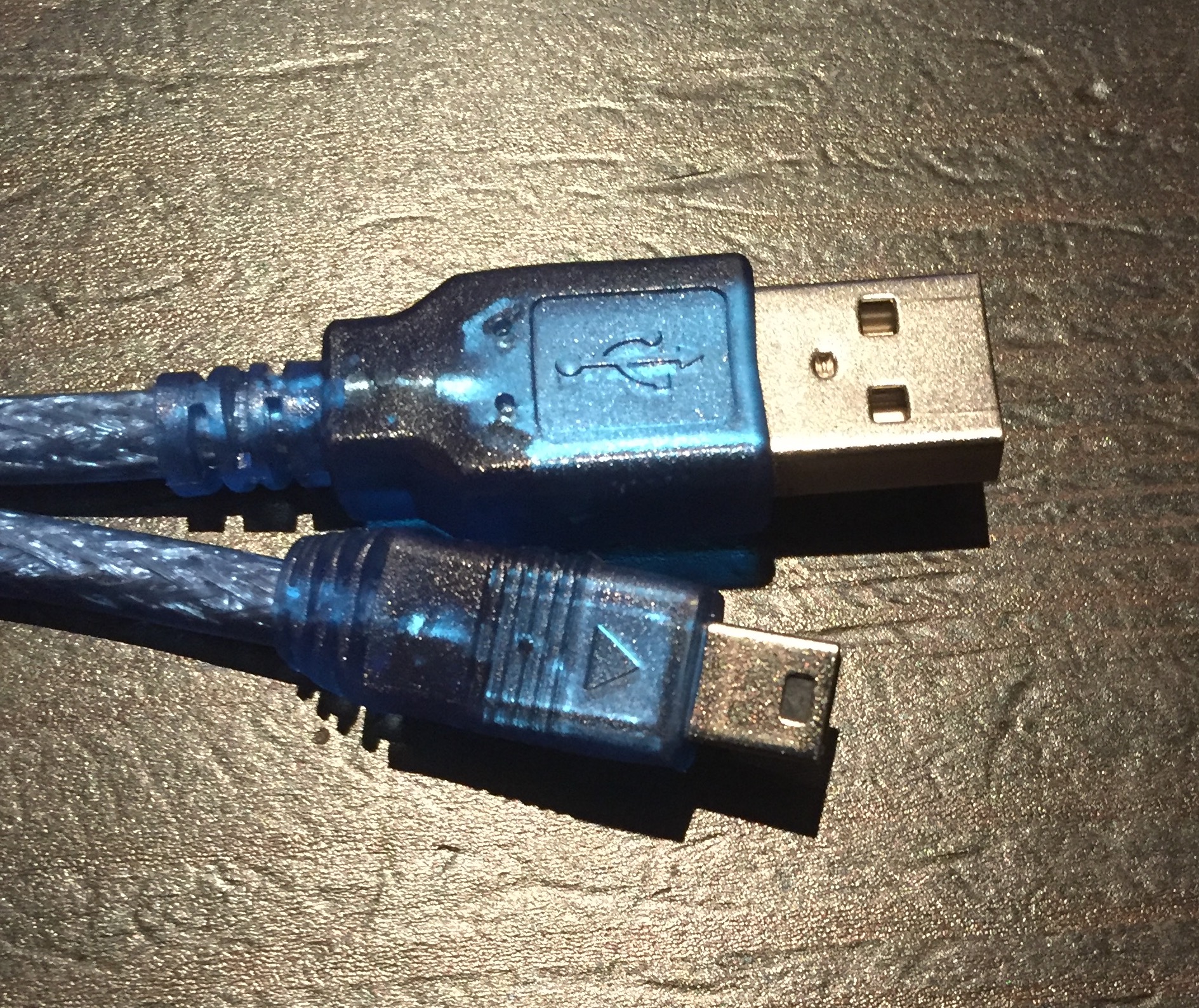 a USB wire